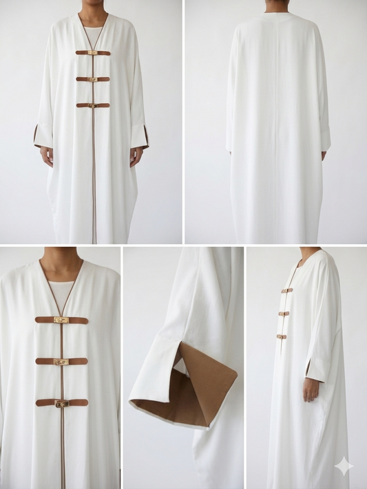 Axis Buckle Bahraini Abaya