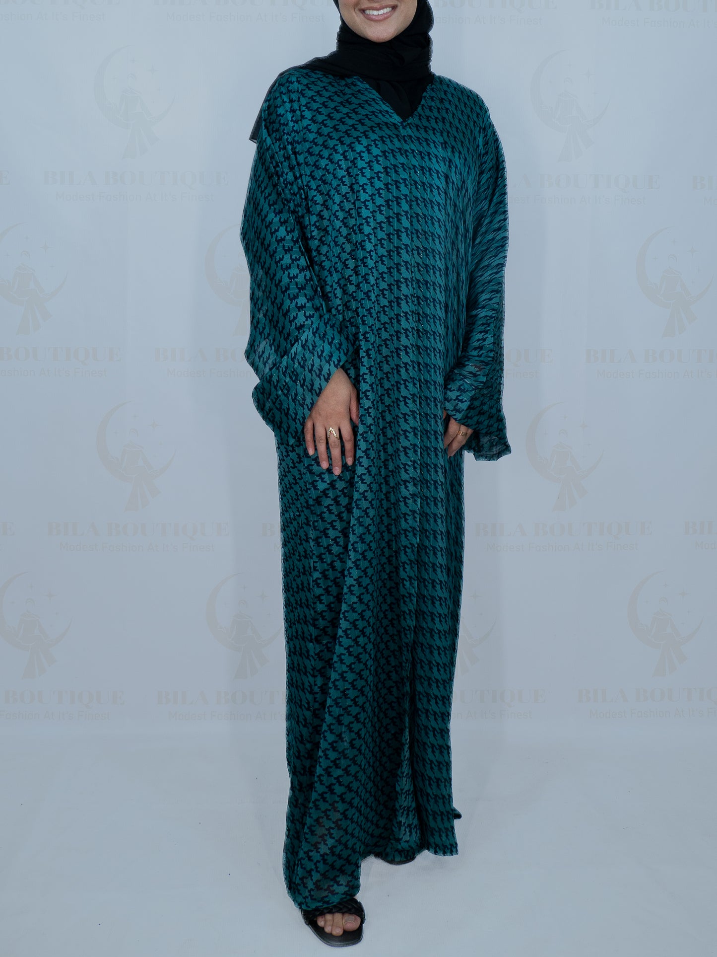 Dalia Patterned Kimono